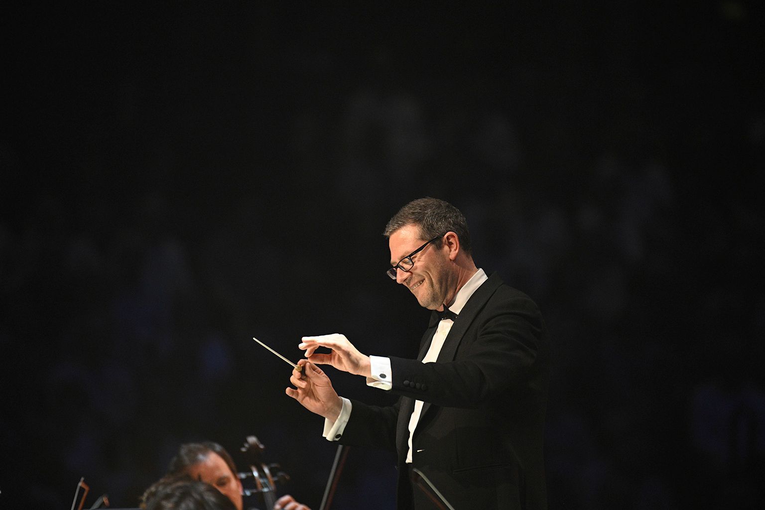 John Wilson conducts the Sinfonia of London &copy; BBC | Chris Christodoulou