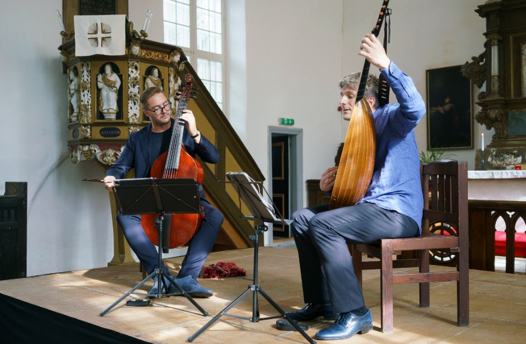 Andr&eacute; Lislevand and Jadran Duncumb &copy; Sabine Burger