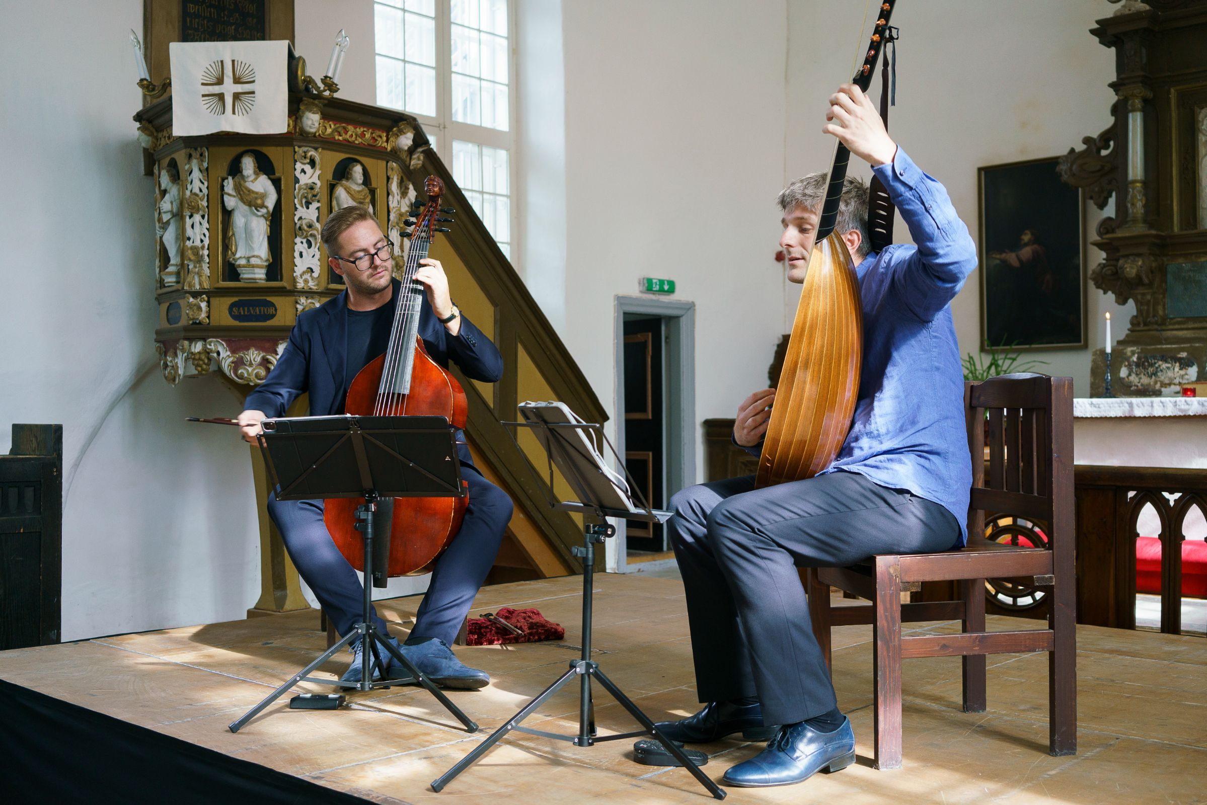 André Lislevand and Jadran Duncumb &copy; Sabine Burger