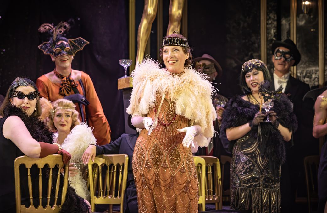 Rebecca Bottone (Adele) and ensemble &copy; Craig Fuller