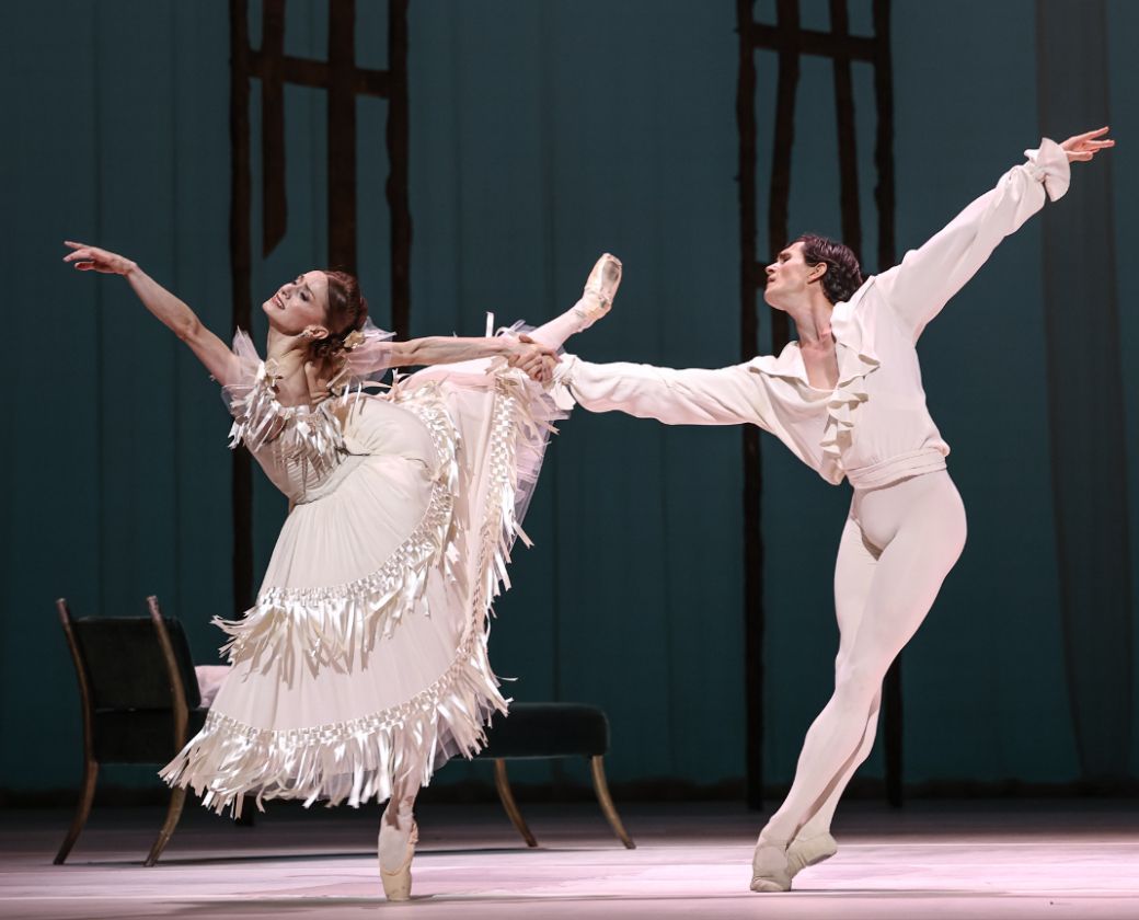 Marianela N&uacute;&ntilde;ez and William Bracewell in Ashton&rsquo;s <i>Marguerite and Armand</i> &copy; 2026 Maria-Helena Buckley