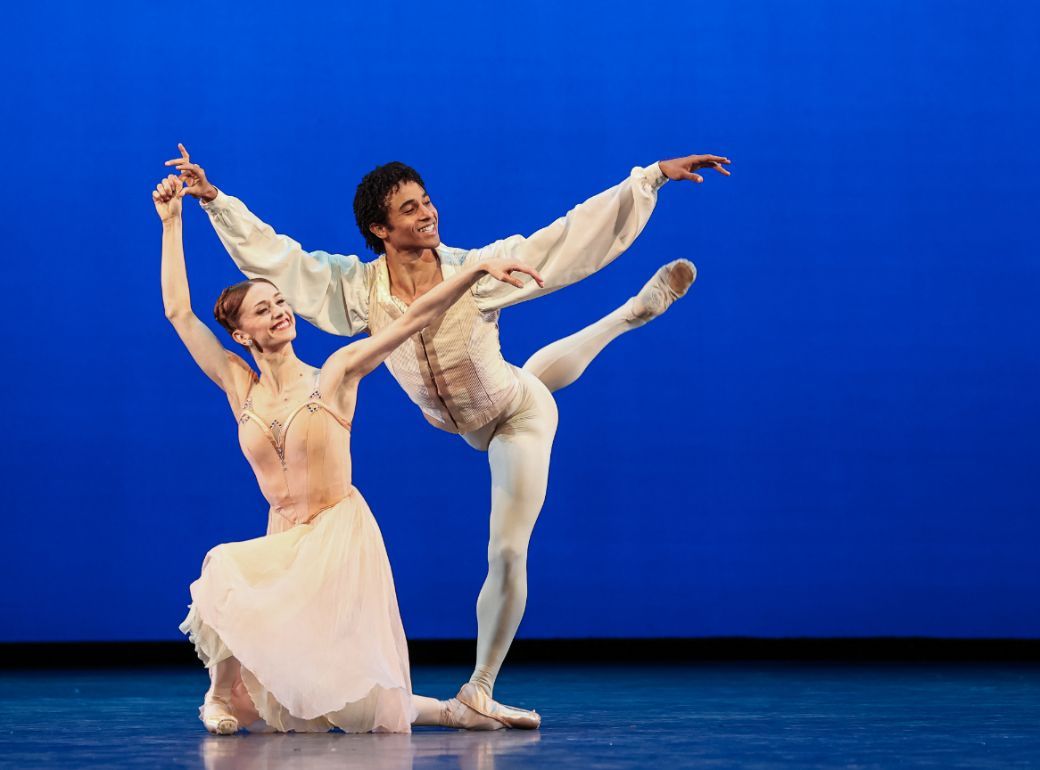 Marianela N&uacute;&ntilde;ez and Patricio Rev&eacute; in Balanchine&rsquo;s <i>Tchaikovsky Pas de Deux</i> &copy; 2026 Maria-Helena Buckley