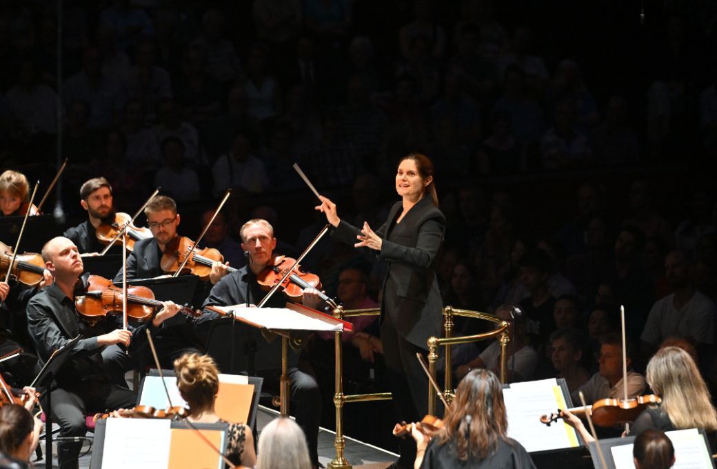 Delyana Lazarova conducts the BBC Scottish Symphony Orchestra &copy; BBC | Mark Allan