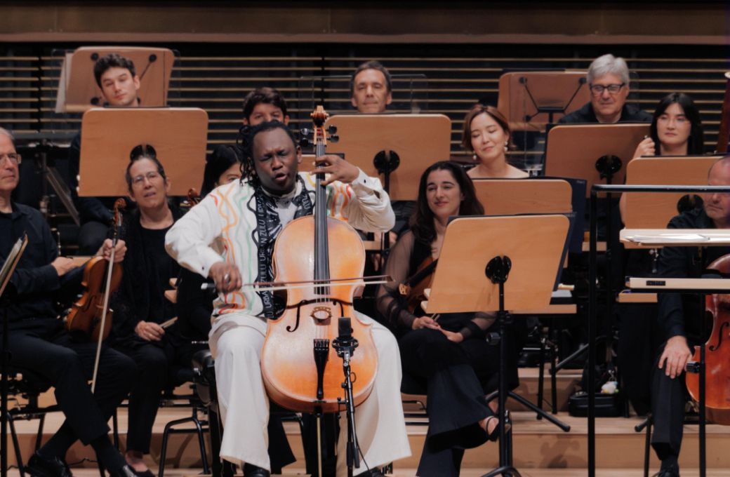 Abel Selaocoe and the Summer for the City Festival Orchestra of Lincoln Center © Lawrence Sumulong | Lincoln Center