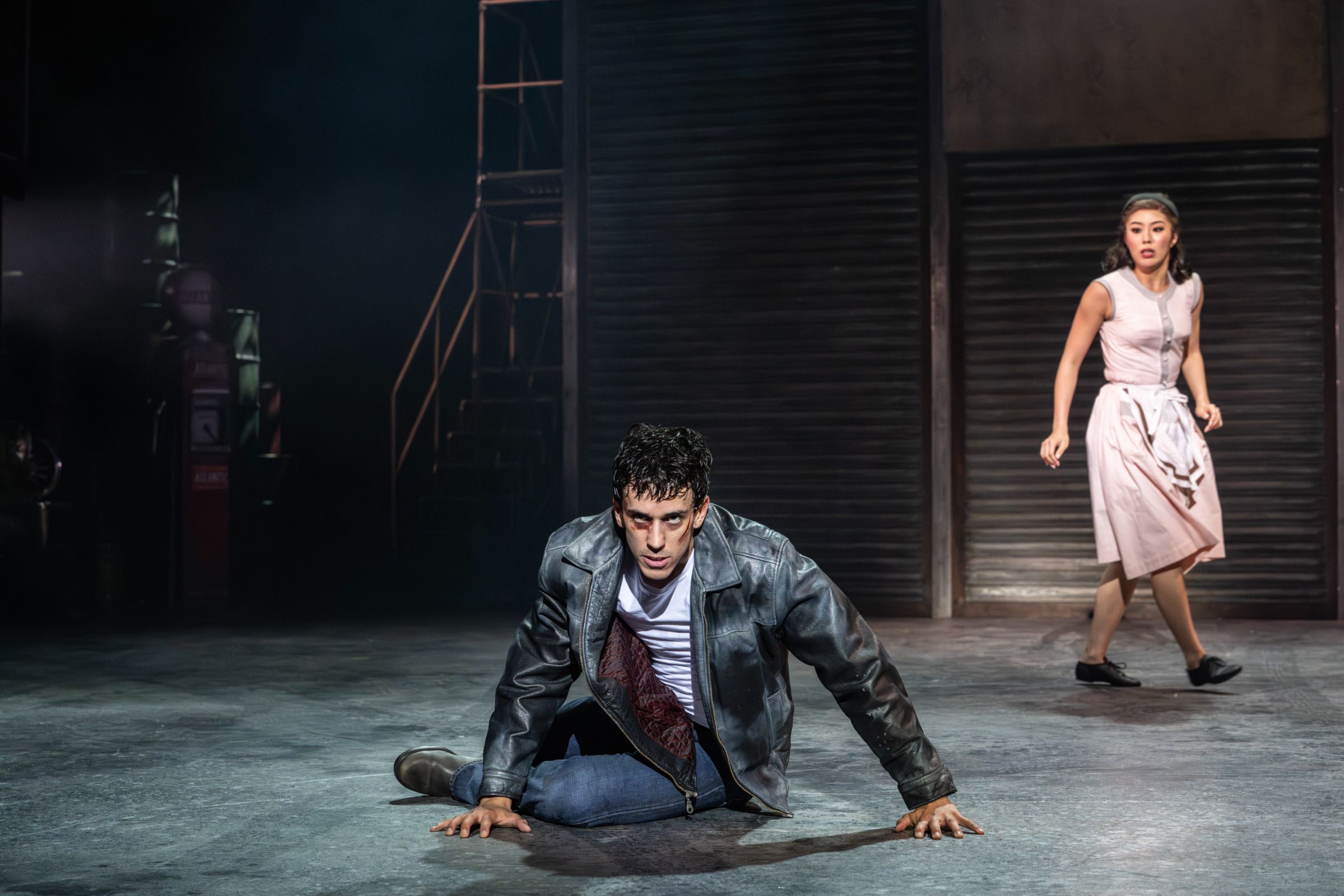 Harry Ondrak-Wright as Angelo and Kurumi Kamayachi as Rita in Matthew Bourne’s <i>The Car Man</i> © Johan Persson