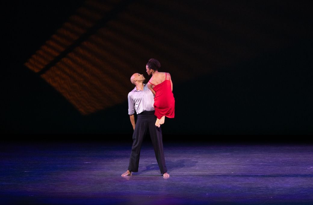 AAADT&rsquo;s Jacquelin Harris and Yannick Lebrun in Judith Jamison&rsquo;s <i>A Case of You</i> &copy; Rosalie O'Connor