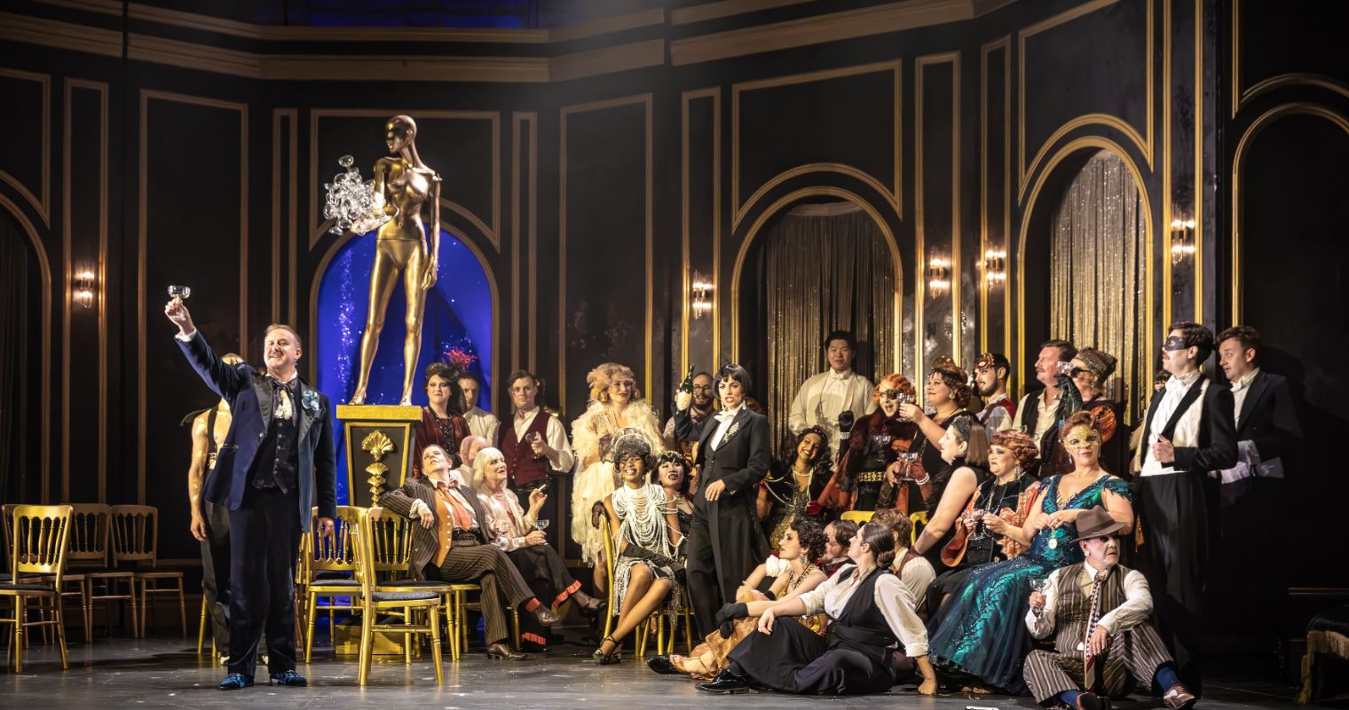 Fun, if not quite fizzy: Opera Holland Park’s <i>Fledermaus</i> &copy; Craig Fuller