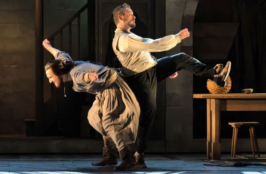 Michael Mofidian (Osmin) and Thomas Cilluffo (Pedrillo) © Glyndebourne Productions Ltd. Photo: Bill Knight