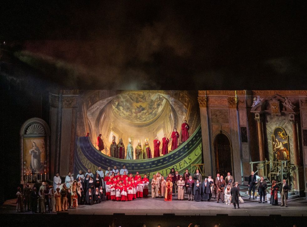 Tosca goes over the top at Torre del Lago &copy; Giorgio Andreuccetti