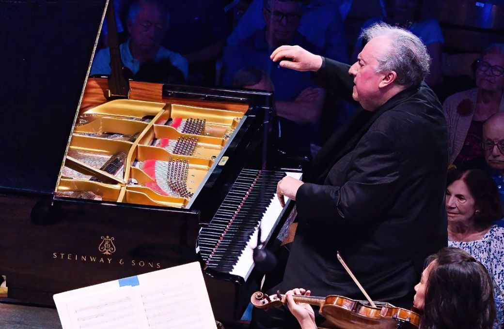 Yefim Bronfman and the Boston Symphony Orchestra &copy; Hilary Scott