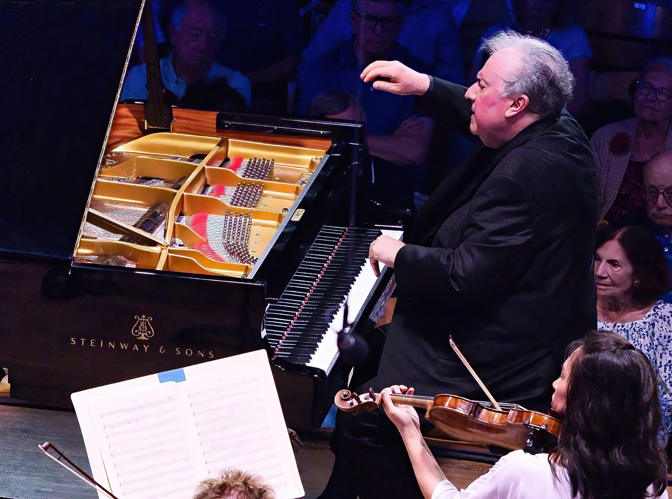 Yefim Bronfman and the Boston Symphony Orchestra &copy; Hilary Scott