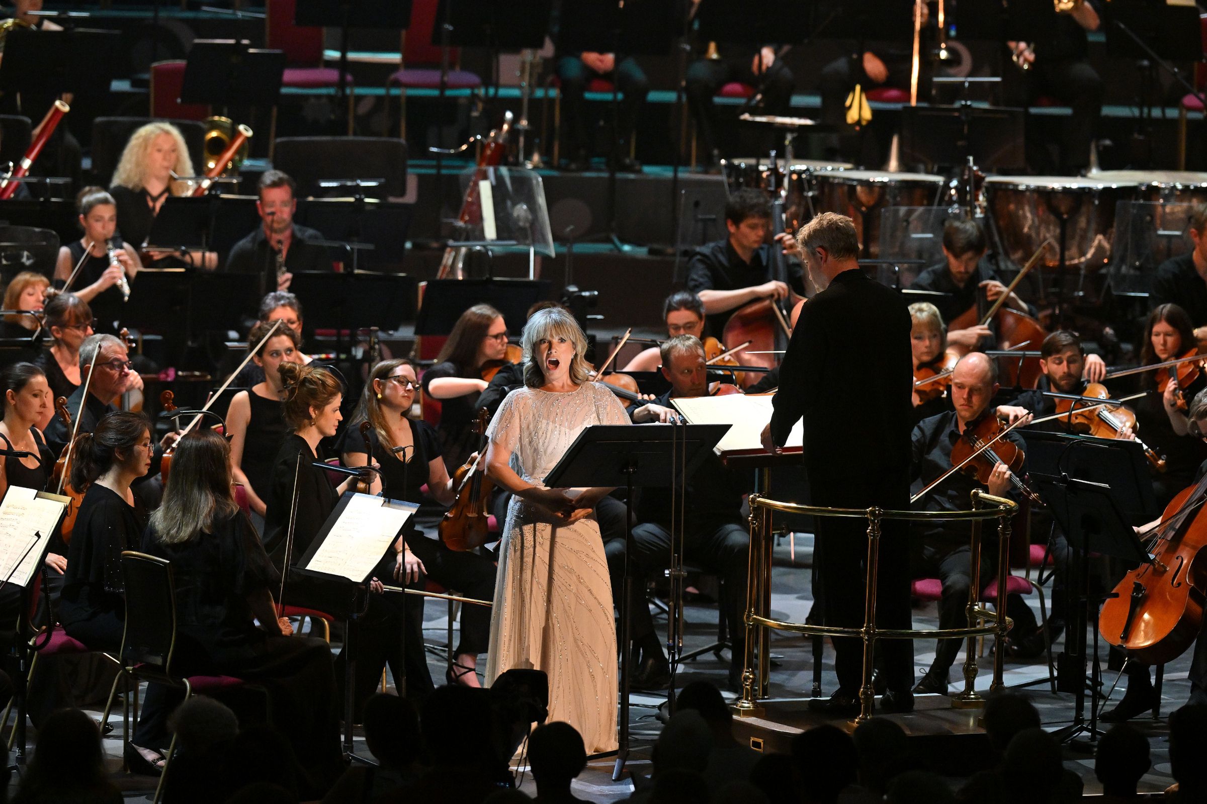 Mrs Icarus has the last laugh in Brett Dean’s compelling song cycle at the Proms © BBC | Mark Allan