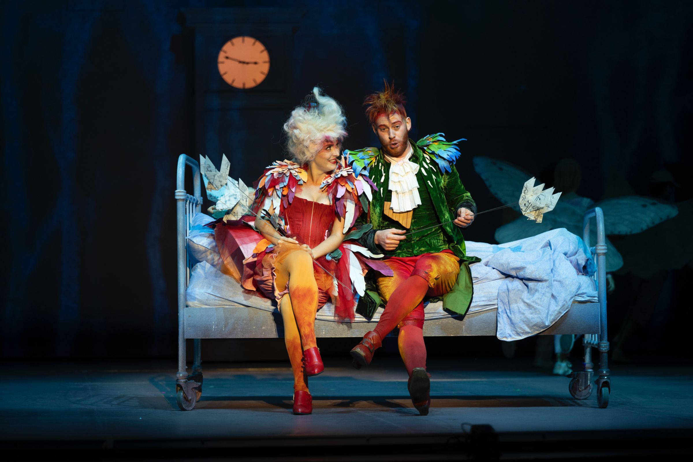 Sofía Esparza (Papagena) y Theodore Platt (Papageno) &copy; Pedro Puente | Festival Internacional de Santander