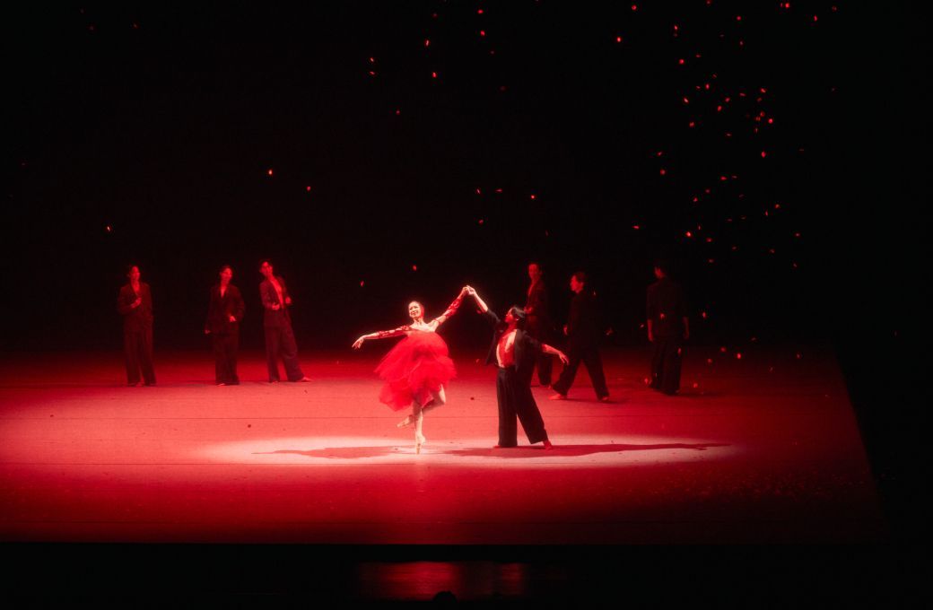 Shoko Nakamura in the Rose Adagio from <i>The Sleeping Beauty</i> &copy; Fukuko Iiyama