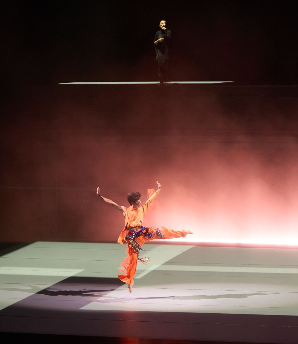 Kentaro Mitsumori and Marisa in <i>Every Time I Feel The Spirit</i> &copy; Fukuko Iiyama