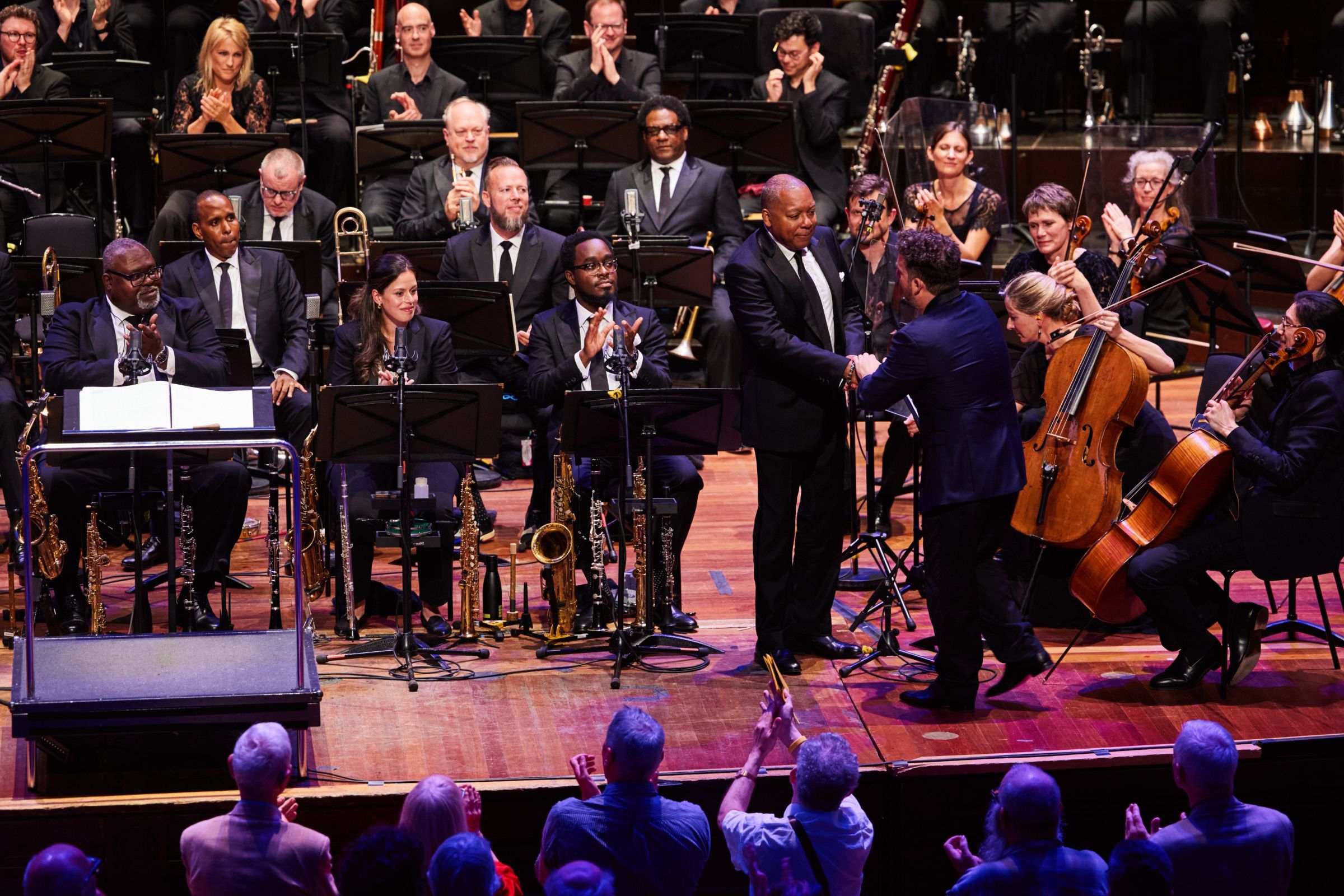 Wynton Marsalis and James Gaffigan &copy; Andrew Perry