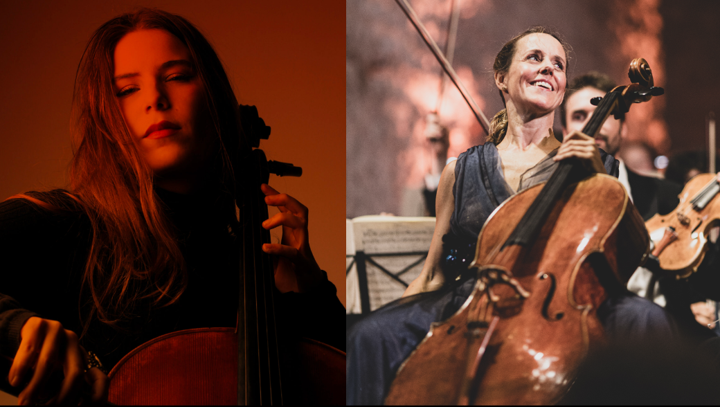 Lisa Strauss / Sol Gabetta au Festival Pablo Casals de Prades &copy; Linda Bujoli / William Wartel, Festival Pablo Casals