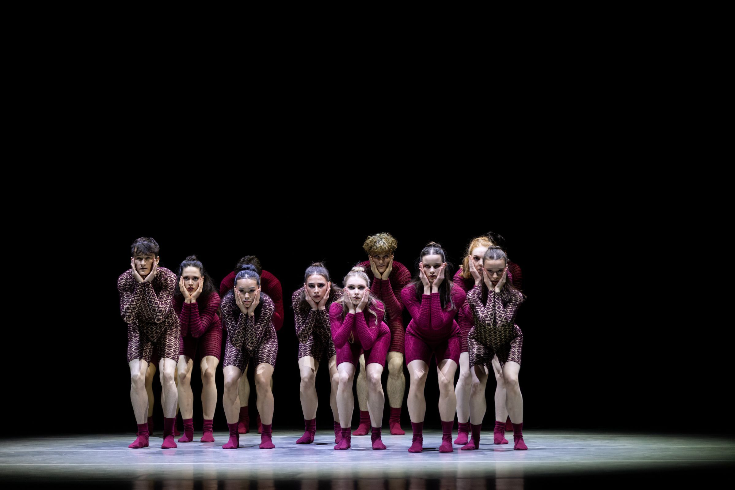 The Australian Ballet School in Stephanie Lake’s <i>Chrysalis</i> &copy; Kate Longley