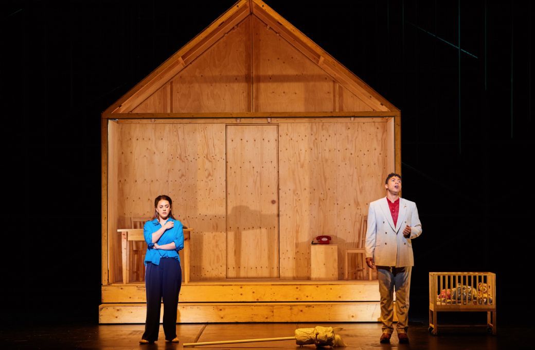 Daniela Mack (Theresa Hart) and Justin Austin (Lucky Mack) &copy; Andrew Perry