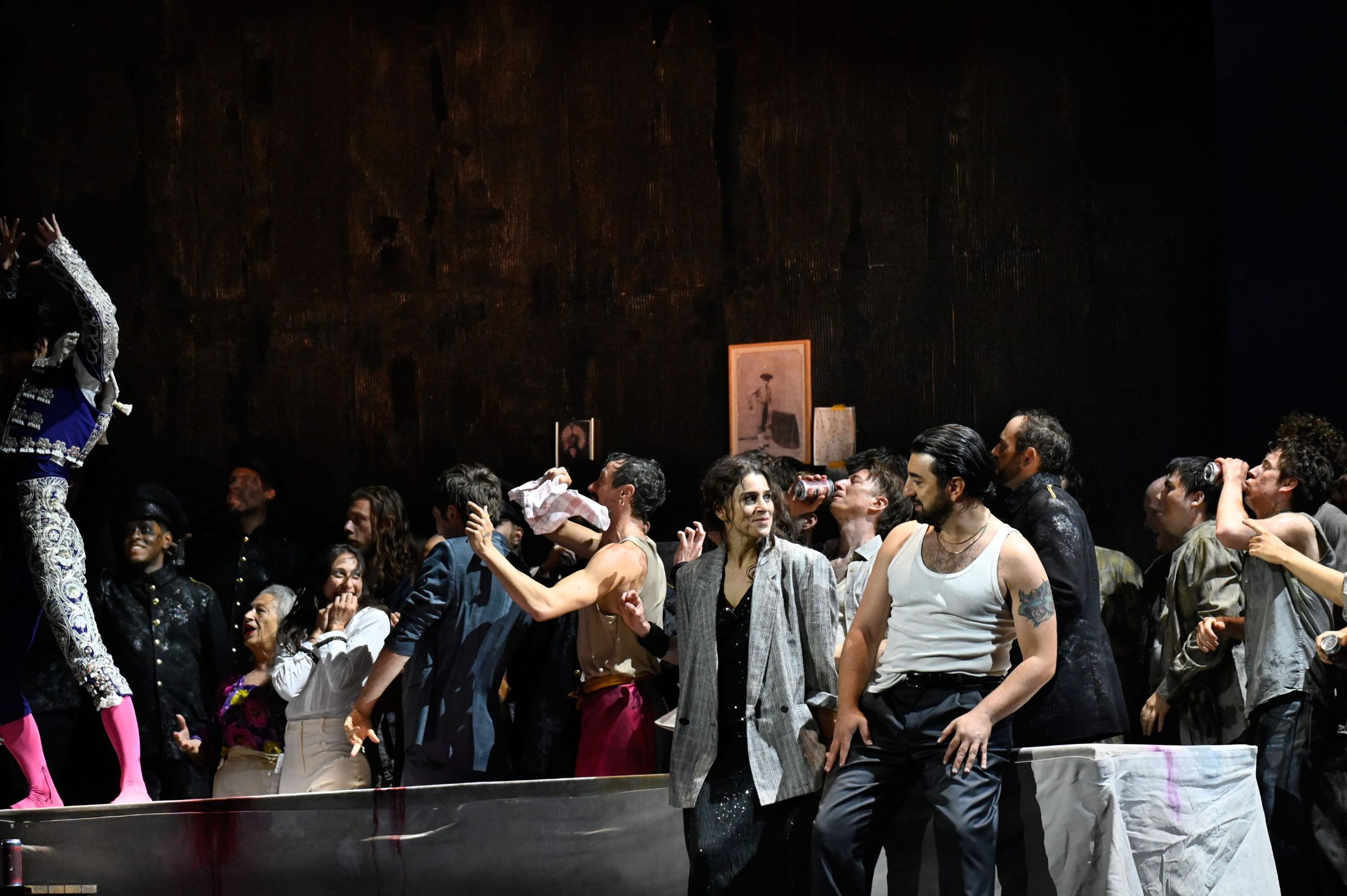 Asmik Grigorian (Carmen) und Davide Luciano (Escamillo) &copy; SF | Virginia Rota