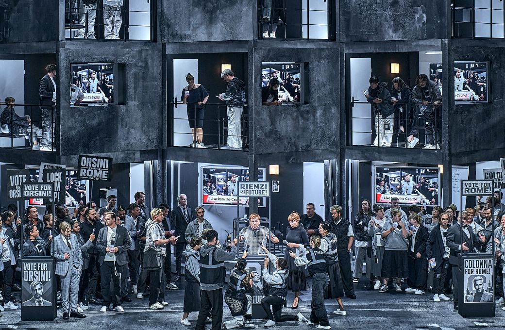 1. Akt: Andreas Schager (Rienzi) &copy; Enrico Nawrath | Bayreuther Festspiele