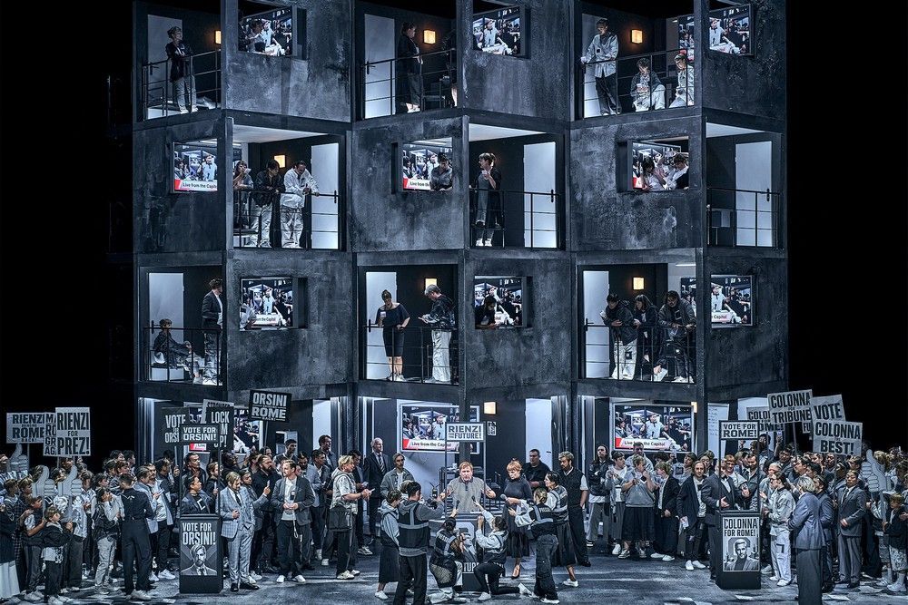 1. Akt: Andreas Schager (Rienzi) &copy; Enrico Nawrath | Bayreuther Festspiele