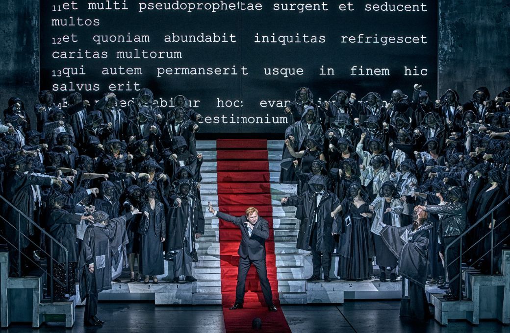 2. Akt: Andreas Schager (Rienzi) &copy; Enrico Nawrath | Bayreuther Festspiele