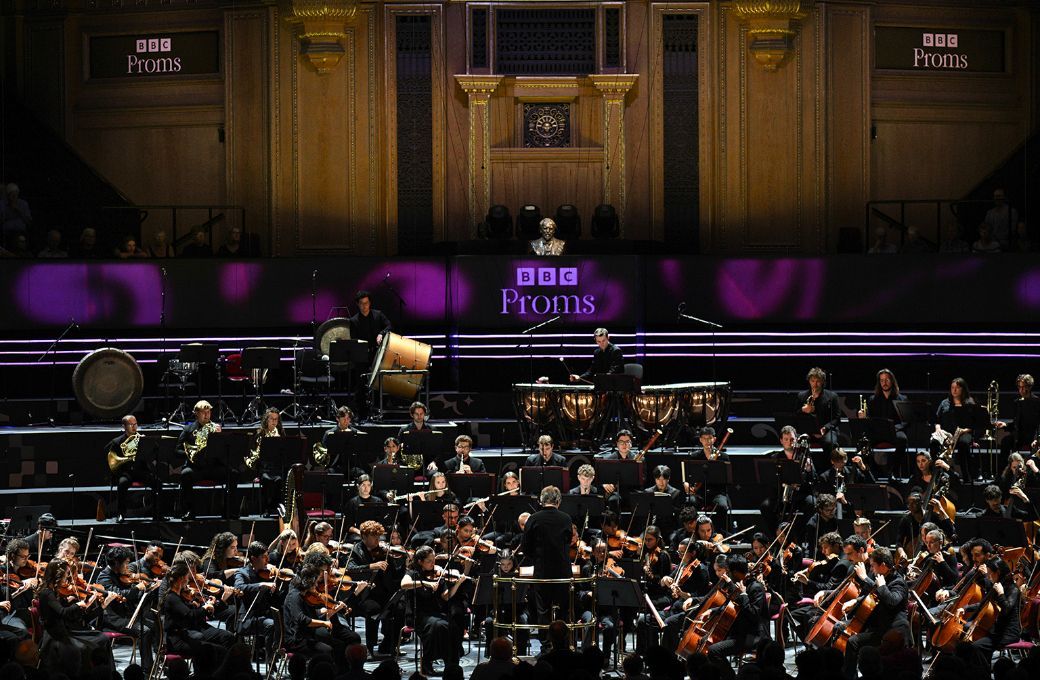 The Royal Academy of Music Symphony Orchestra and Juilliard Orchestra © BBC | Chris Christodoulou