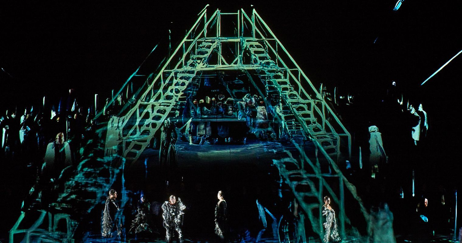 Des KI-Rings letzter Streich? Die <i>Götterdämmerung</i> bei den Bayreuther Festspielen &copy; Enrico Nawrath | Bayreuther Festspiele