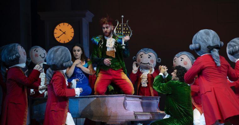 La producción de Rolando Villazón de <i>La flauta mágica</i> en el Palacio de Festivales &copy; Pedro Puente | Festival Internacional de Santander
