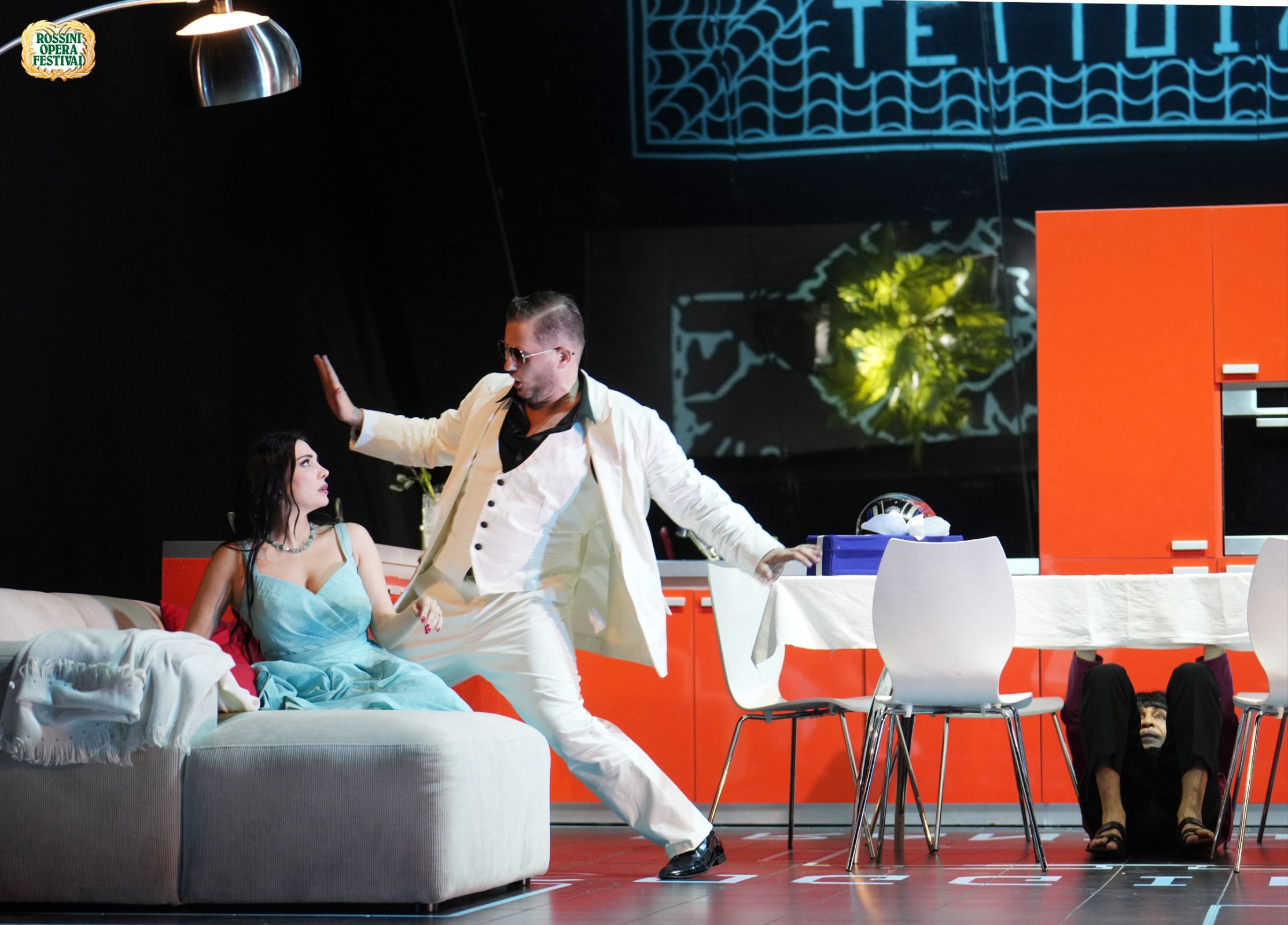 Hasmik Torosyan (Giulia) and Iurii Samoilov (Blansac) © Amati Bacciardi