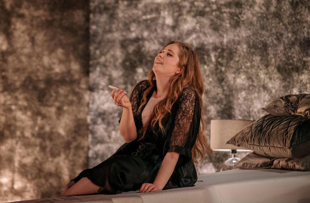 Katherine McIndoe in <i>Il segreto di Susanna</i> at the Guildhall &copy; Mihaela Bodlovic