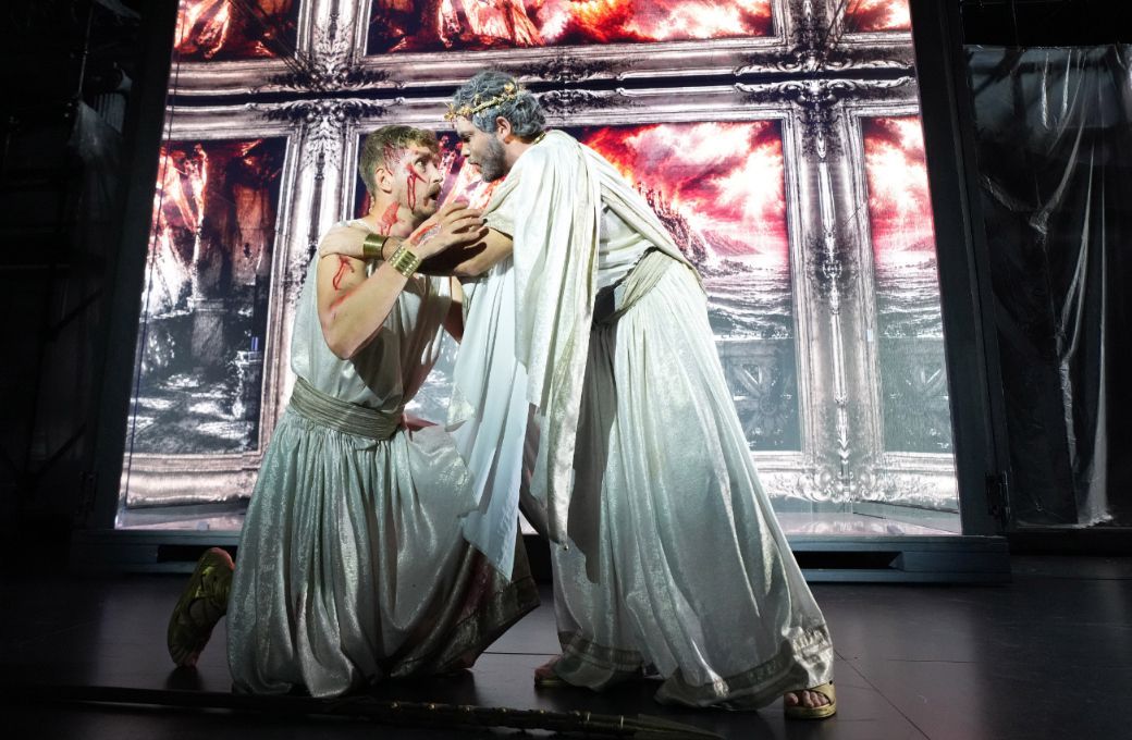 Maxim Mironov (Néoclès) and Matteo Roma (Cléomène) © Amati Bacciardi
