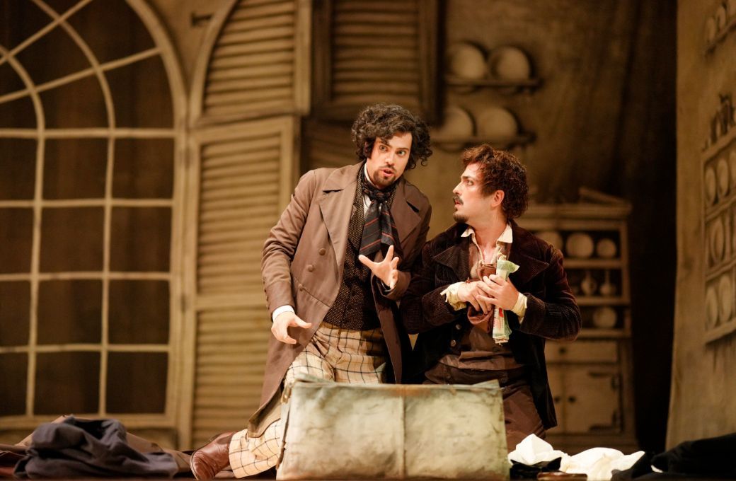 Matteo Mancini (Don Parmenione) and Giuseppe Toia (Martino) &copy; Amati Bacciardi