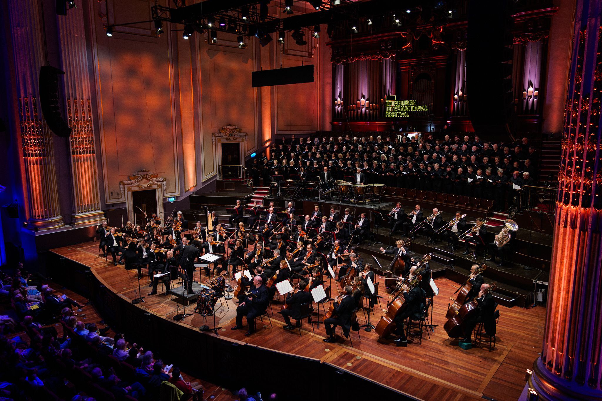 The Edinburgh Festival Chorus and Orchestre symphonique de Montréal &copy; André Godinho