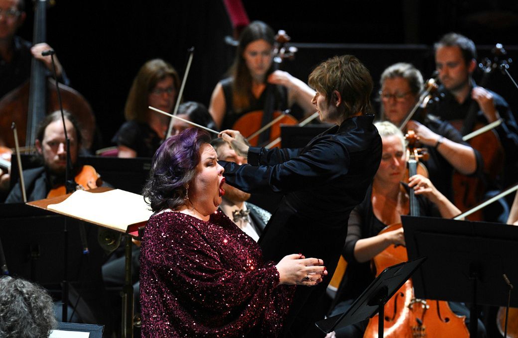 Jamie Barton and Anja Bihlmaier &copy; BBC | Chris Christodoulou