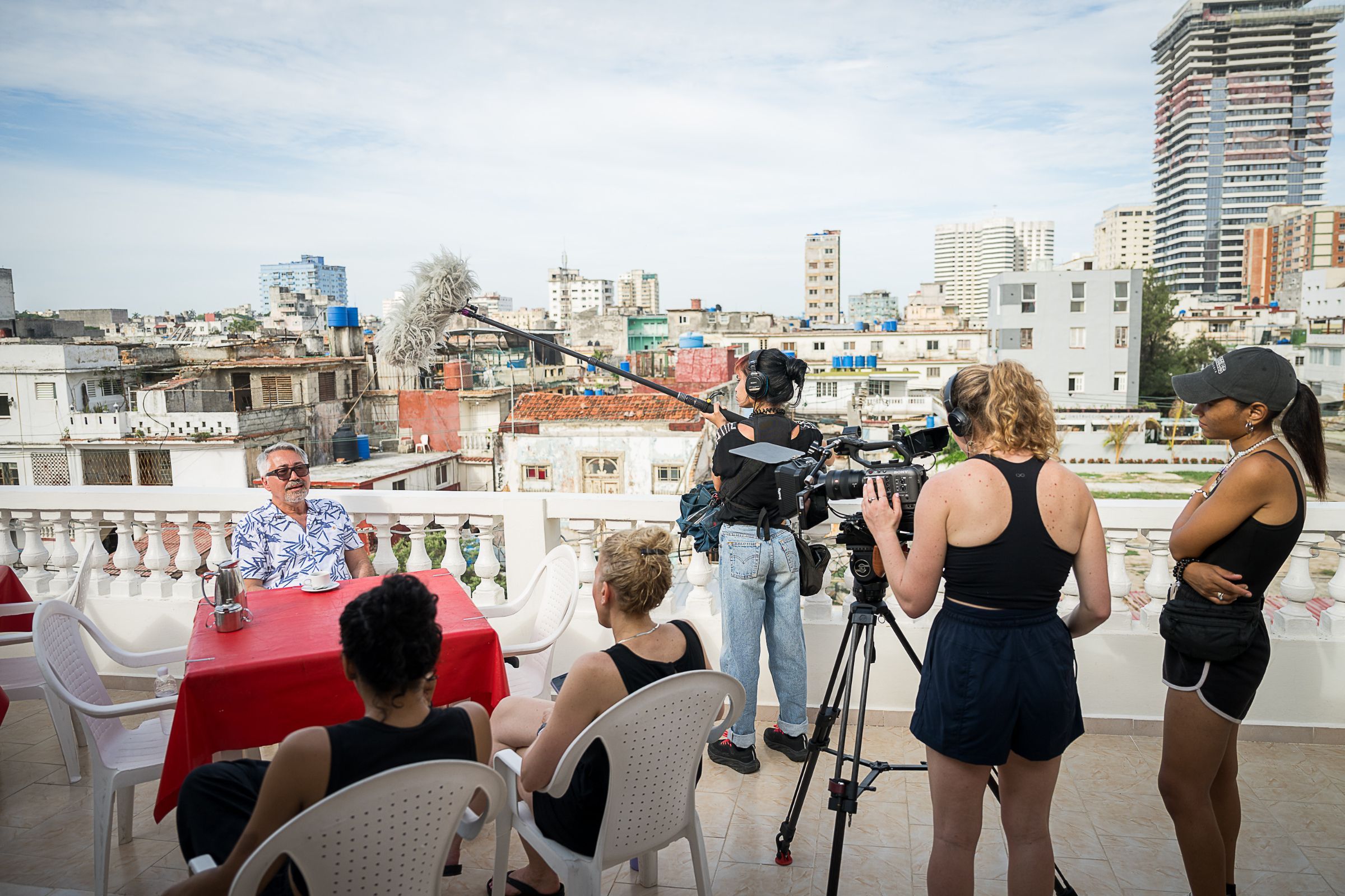 Choreographer Pedro Ruiz filmed in Havana &copy; Christopher Duggan