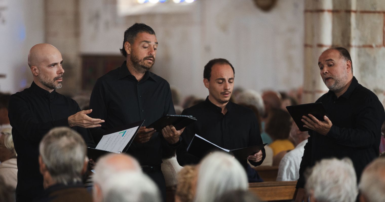 Ghislieri et Gli Angeli, la paix et un miracle aux Rencontres musicales de Vézelay &copy; Rencontres musicales de Vézelay / Vincent Arbelet