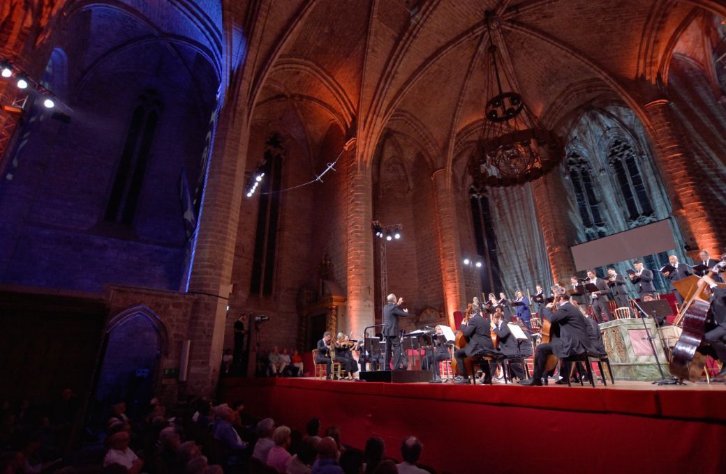 Les Talens Lyriques dans l'Abbatiale Saint-Robert &copy; Bertrand Pichene / Festival de La Chaise-Dieu