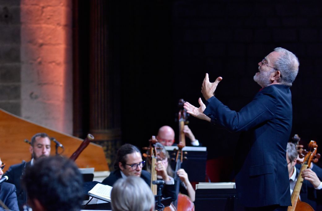 Christophe Rousset dirige Les Talens Lyriques &copy; Bertrand Pichene / Festival de La Chaise-Dieu