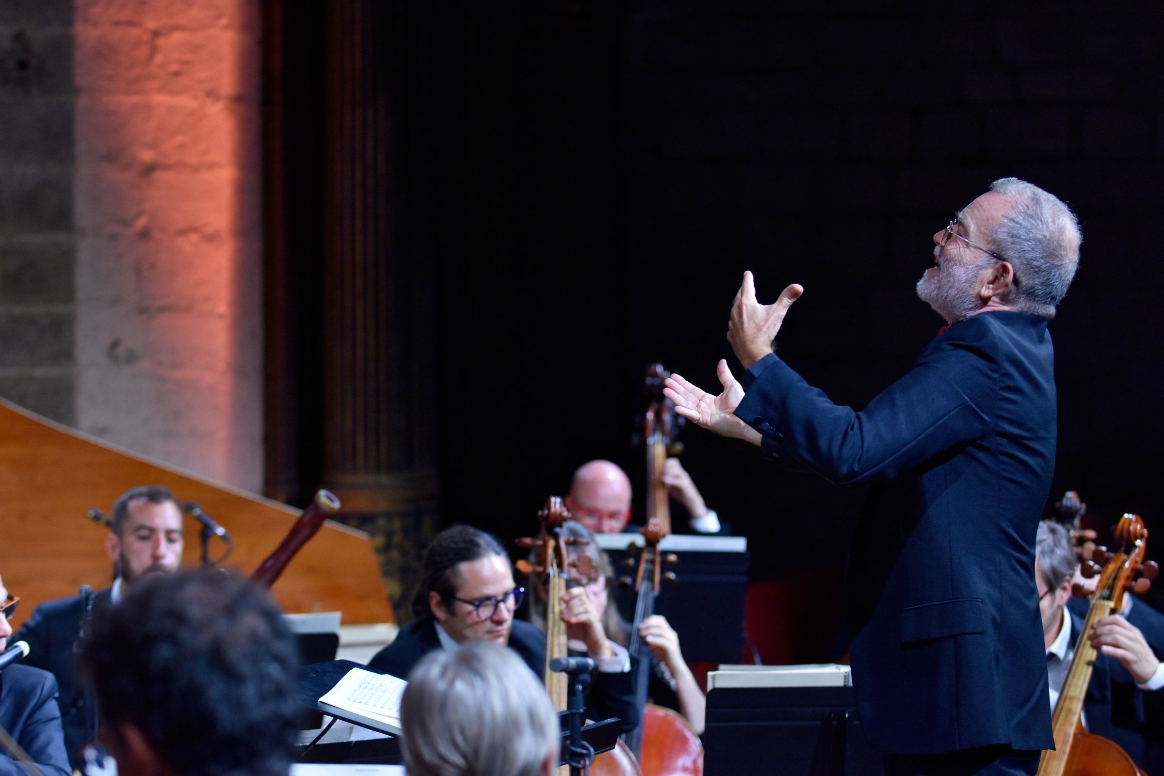 Christophe Rousset dirige Les Talens Lyriques &copy; Bertrand Pichene / Festival de La Chaise-Dieu