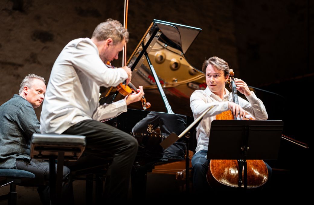Romain Descharmes, Pierre Fouchenneret et Yan Levionnois &copy; Flo&eacute; / Festival de La Chaise-Dieu