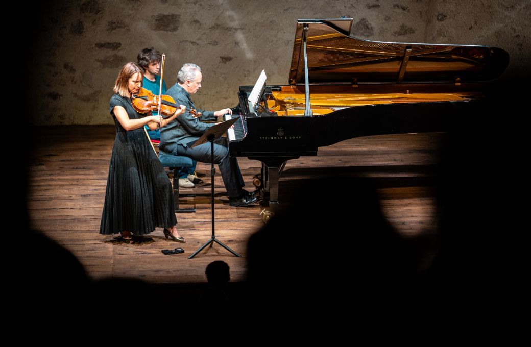 Lise Berthaud et Romain Descharmes &copy; Flo&eacute; / Festival de La Chaise-Dieu