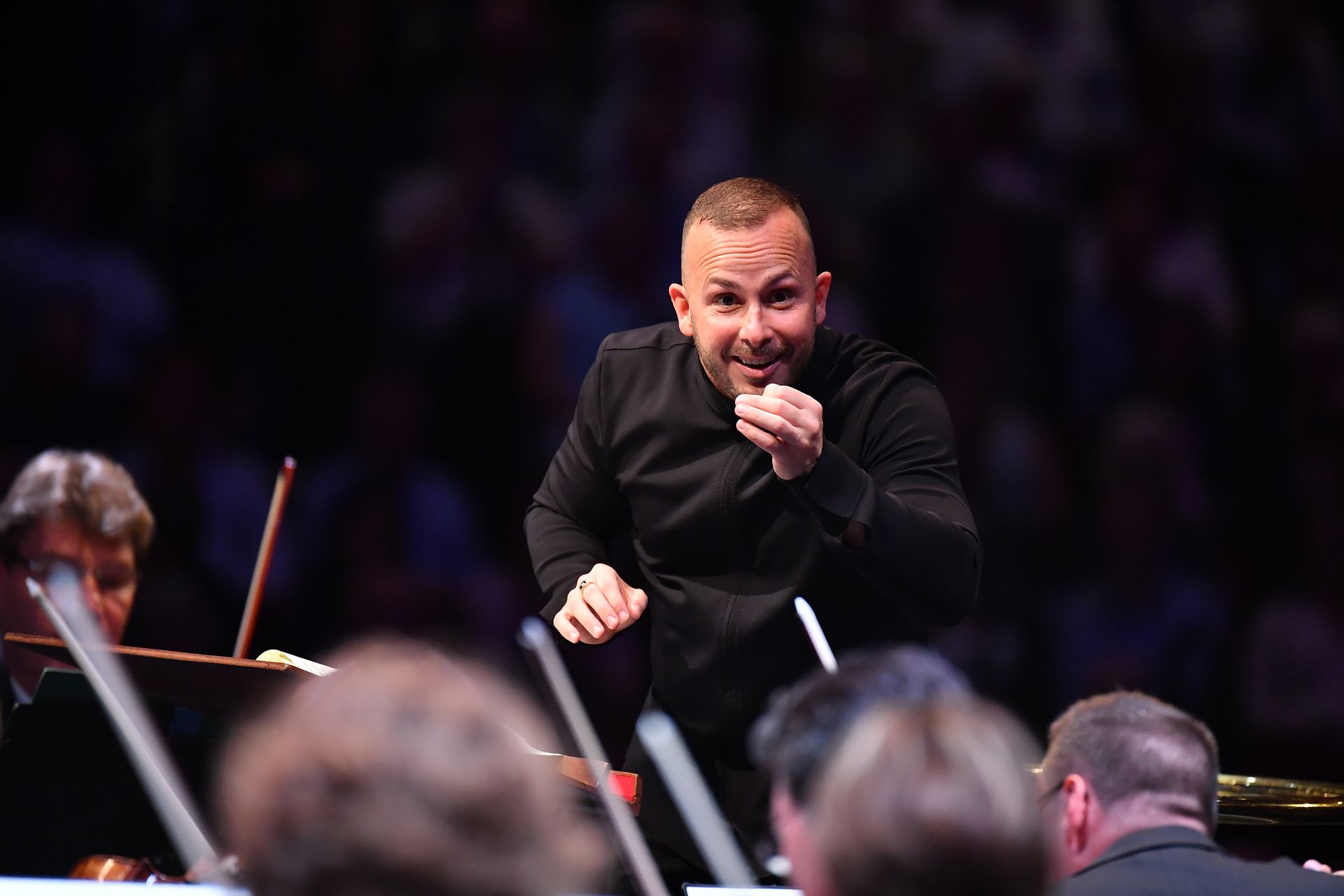 Yannick Nézet-Séguin conducts the Bavarian Radio Symphony Orchestra &copy; BBC | Chris Christodoulou