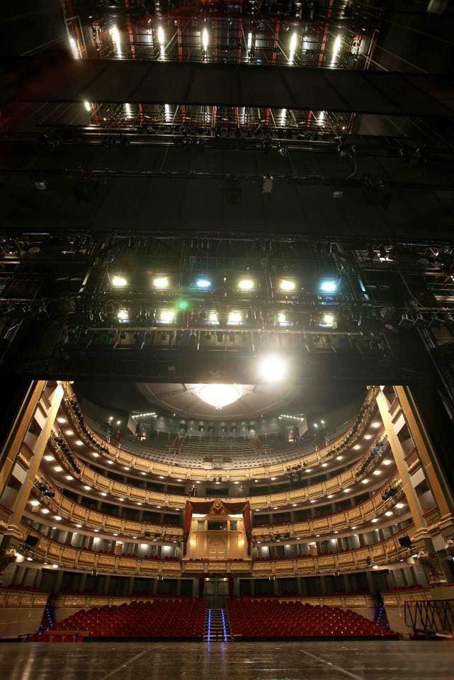 Caja escénica, escenario y sala del Teatro Real &copy; Javier del Real | Teatro Real