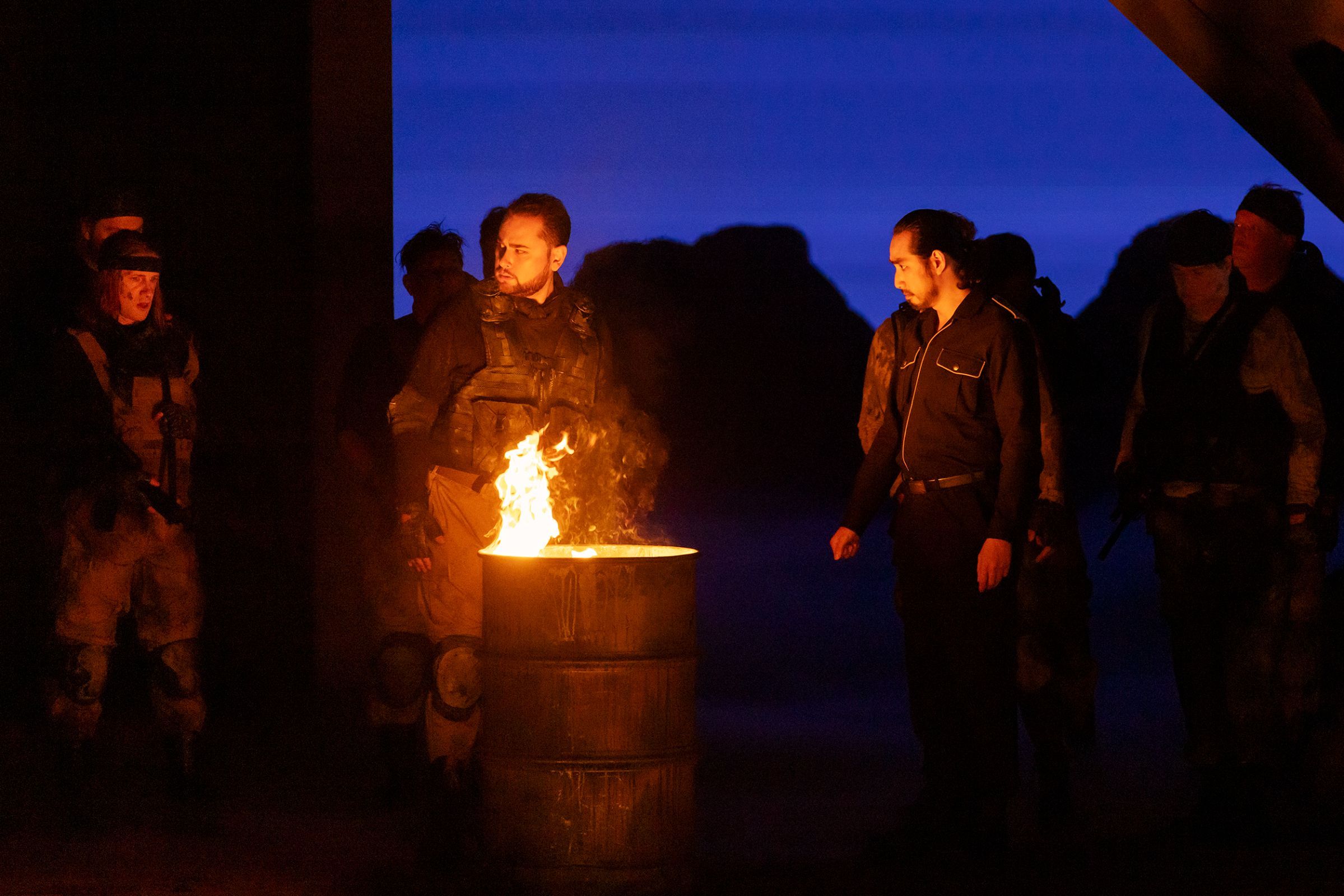 Giorgi Sturua (Radamès) and Don Lee (Ramfis) &copy; Emma Suominen