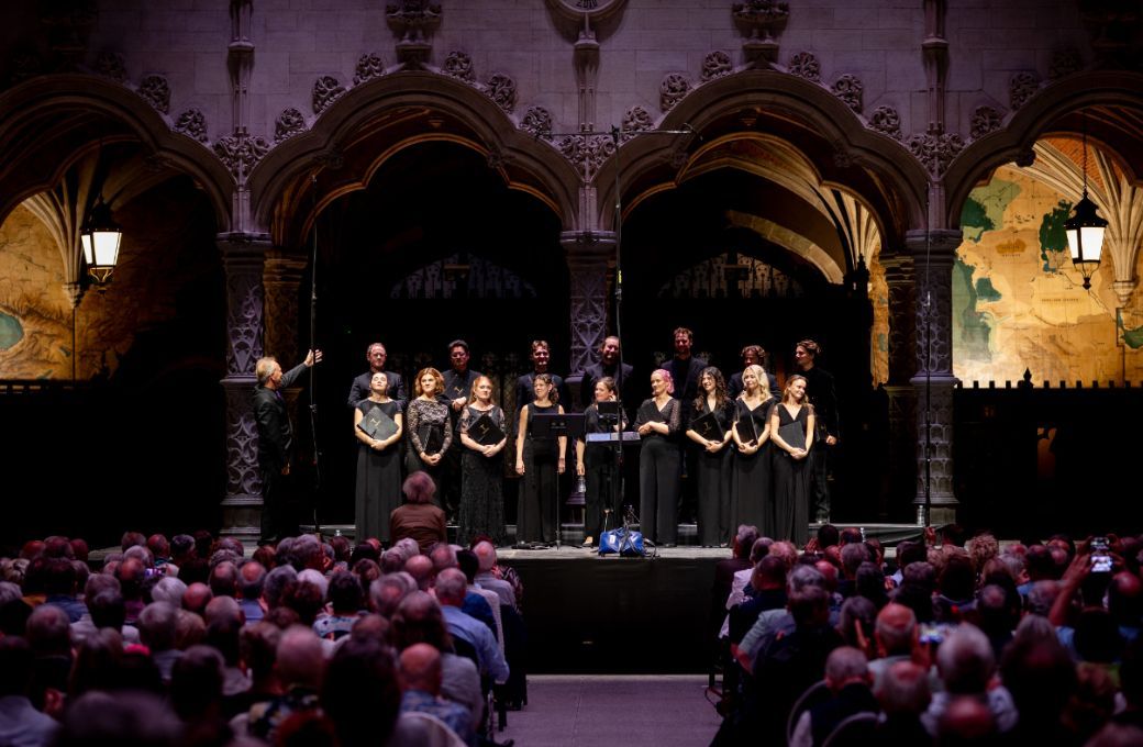 Nigel Short mit Tenebrae &copy; AMUZ / Johan Beckers - Laus Polyphoniae 2026