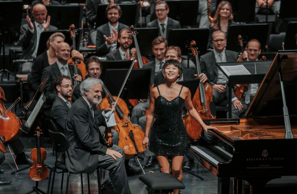 Yuja Wang mit den Wiener Philharmonikern &copy; SF | Marco Borrelli