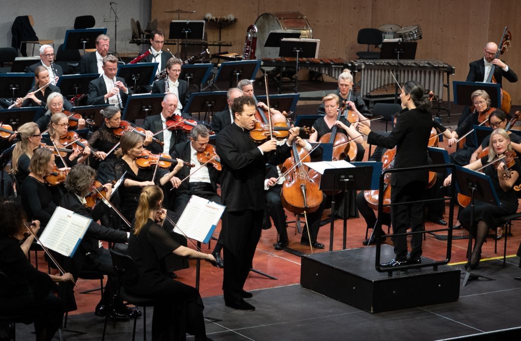 Nikolaj Szeps-Znaider und Marie Jacquot mit dem Royal Danish Orchestra © Raphael Faux