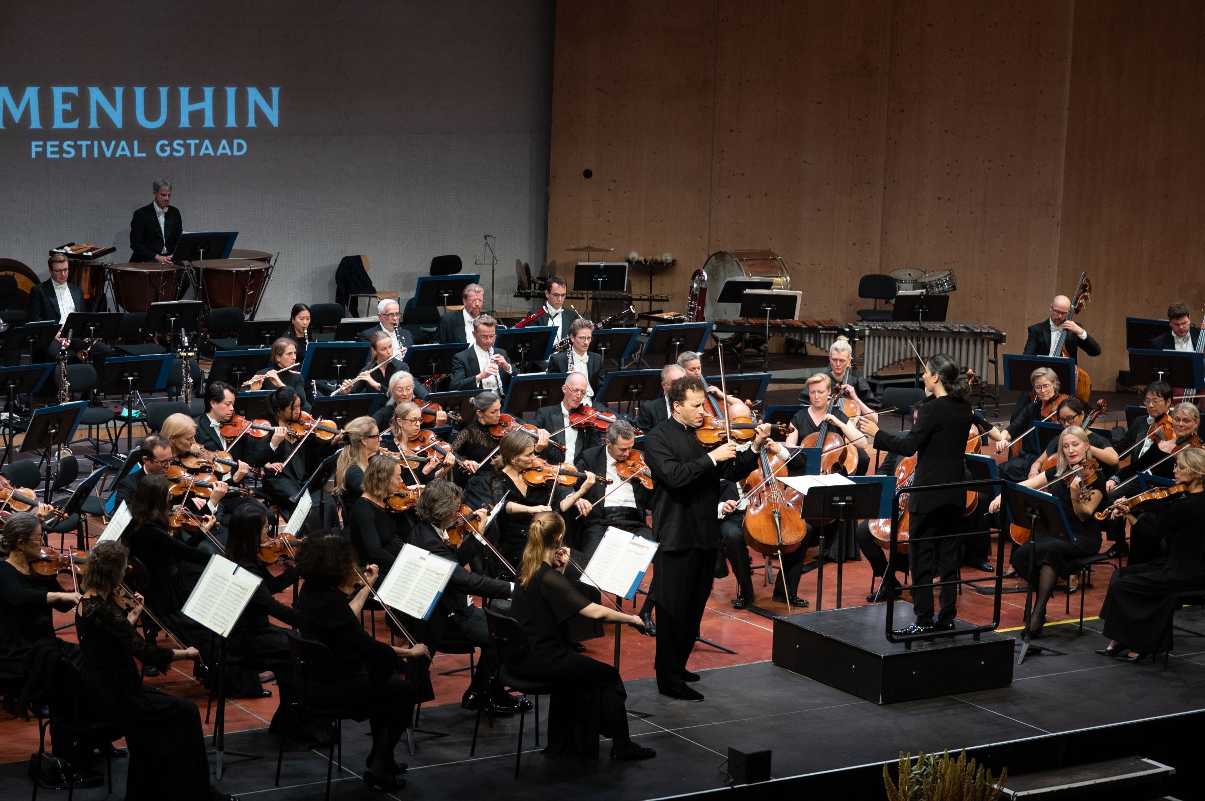 Nikolaj Szeps-Znaider und Marie Jacquot mit dem Royal Danish Orchestra © Raphael Faux